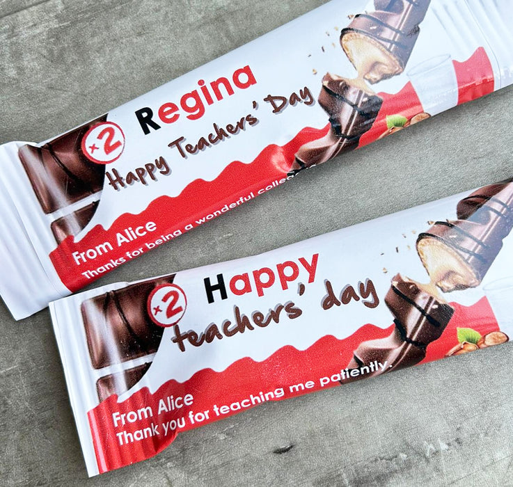 Personalised Kinder Bueno