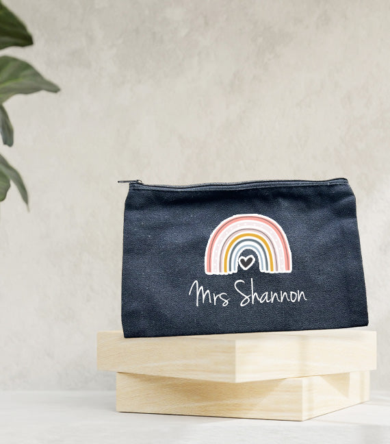 Teacher's Day Gift Pencil Case - Bohemian Rainbow