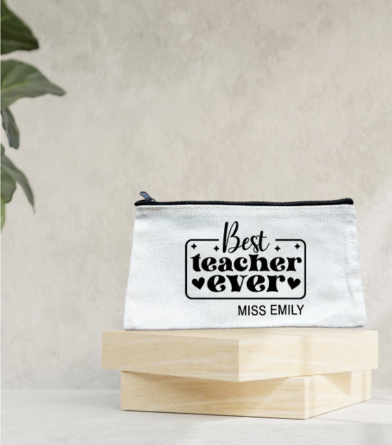 Teacher's Day Gift Pencil Case - Best Teacher Ever